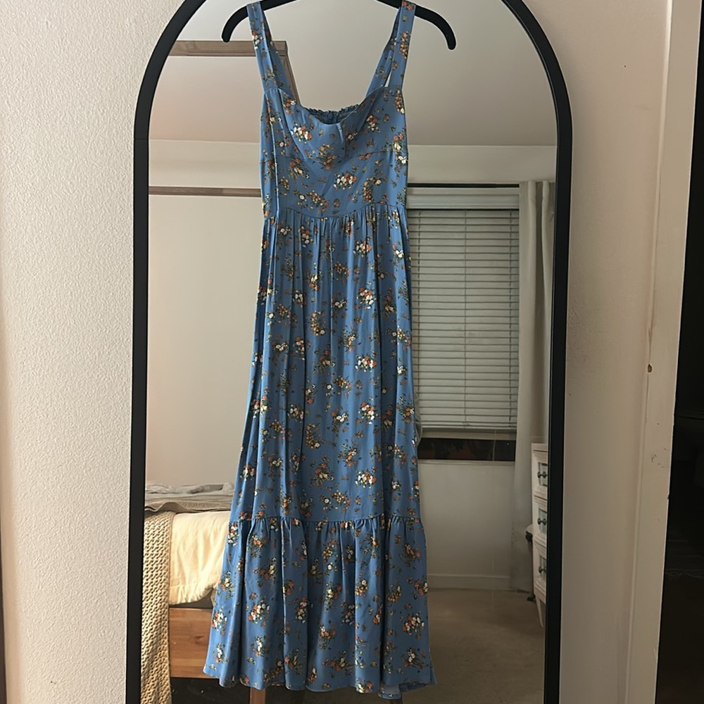 Reformation Celestia Floral Dress in Rory 0 NWT - Picture 8 of 14